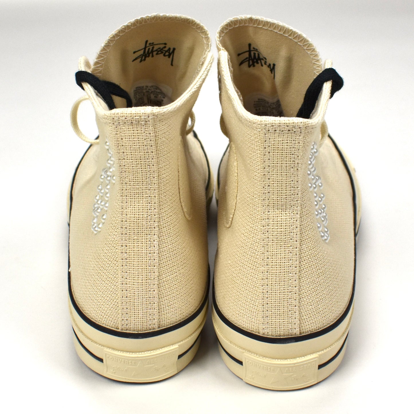 Converse x Stussy - Chuck 70 Hi Sneakers (Fossil/Pearl)