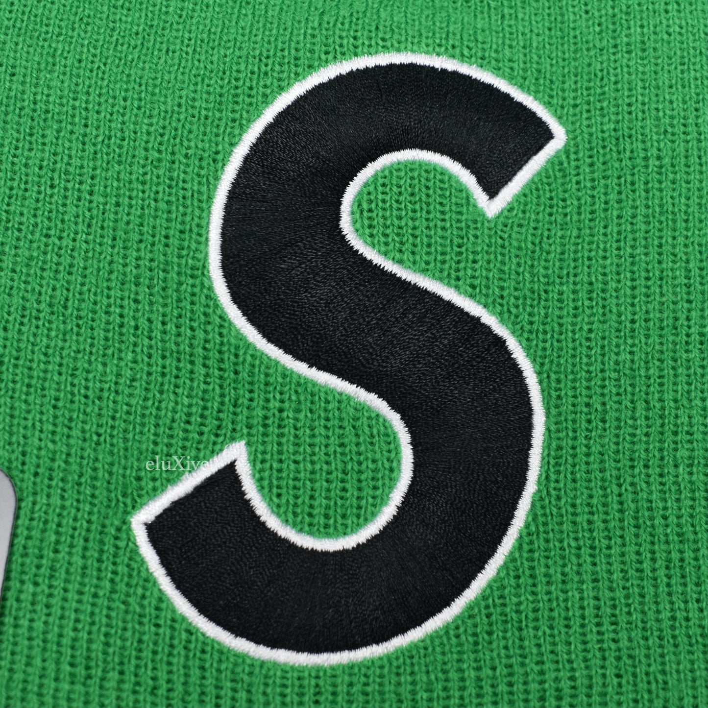 Supreme x New Era - Big S-Logo Beanie (Green)