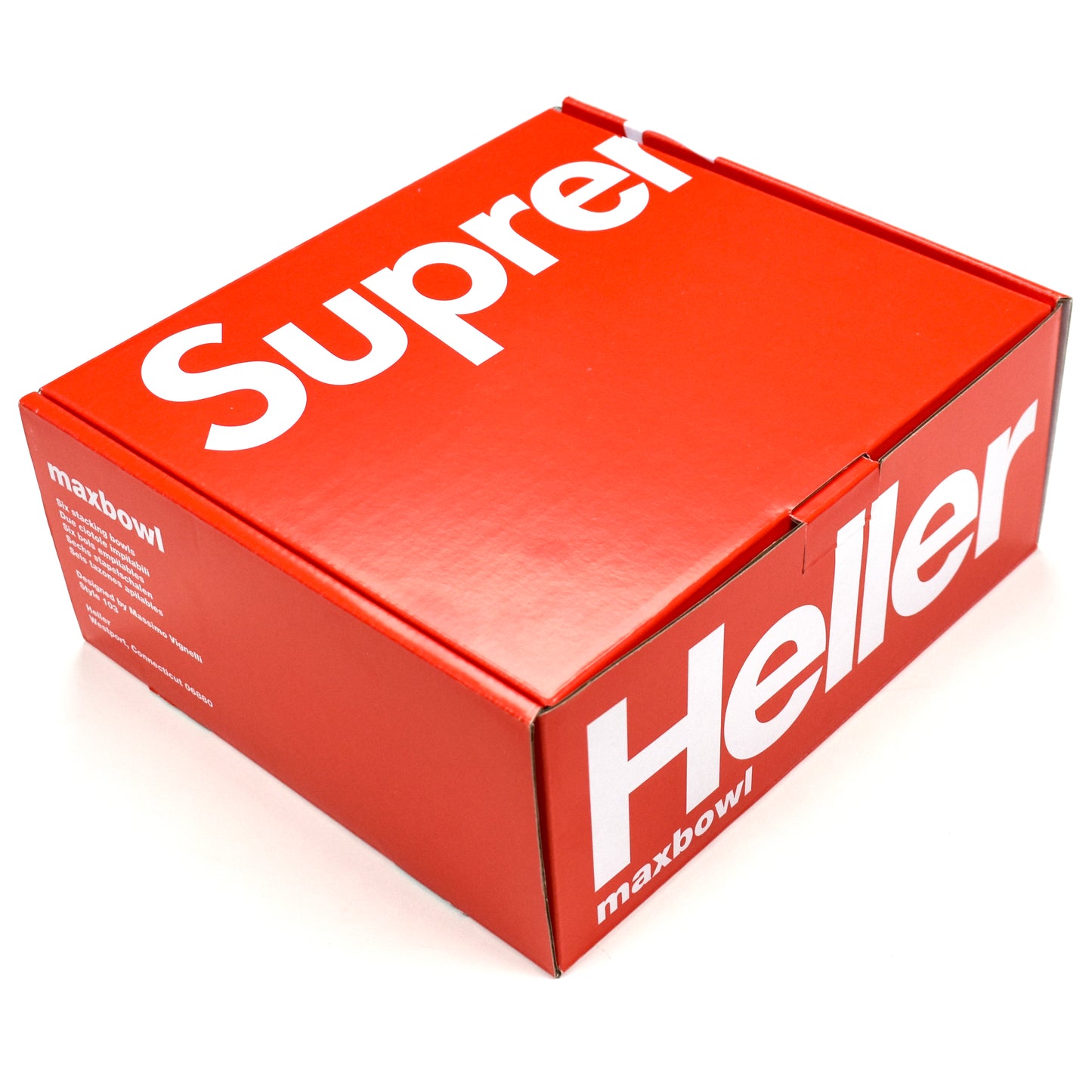 Supreme x Heller - Red Logo Bowls (Set of 6)