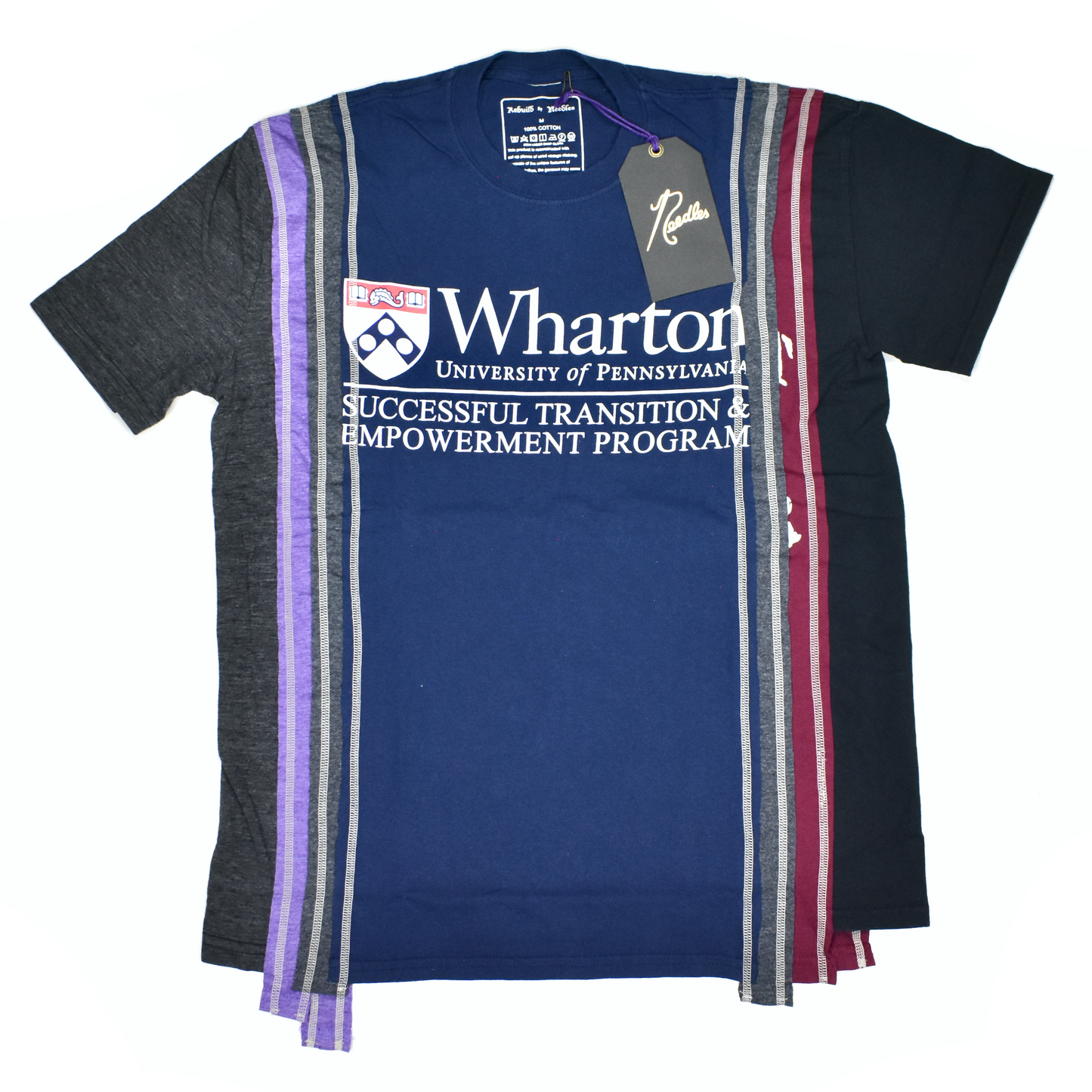 Needles - Rebuild 7 Cuts College T-Shirt (Wharton)