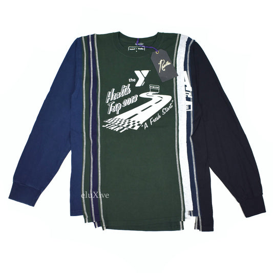 Needles - Rebuild 7 Cuts L/S T-Shirt (YMCA)