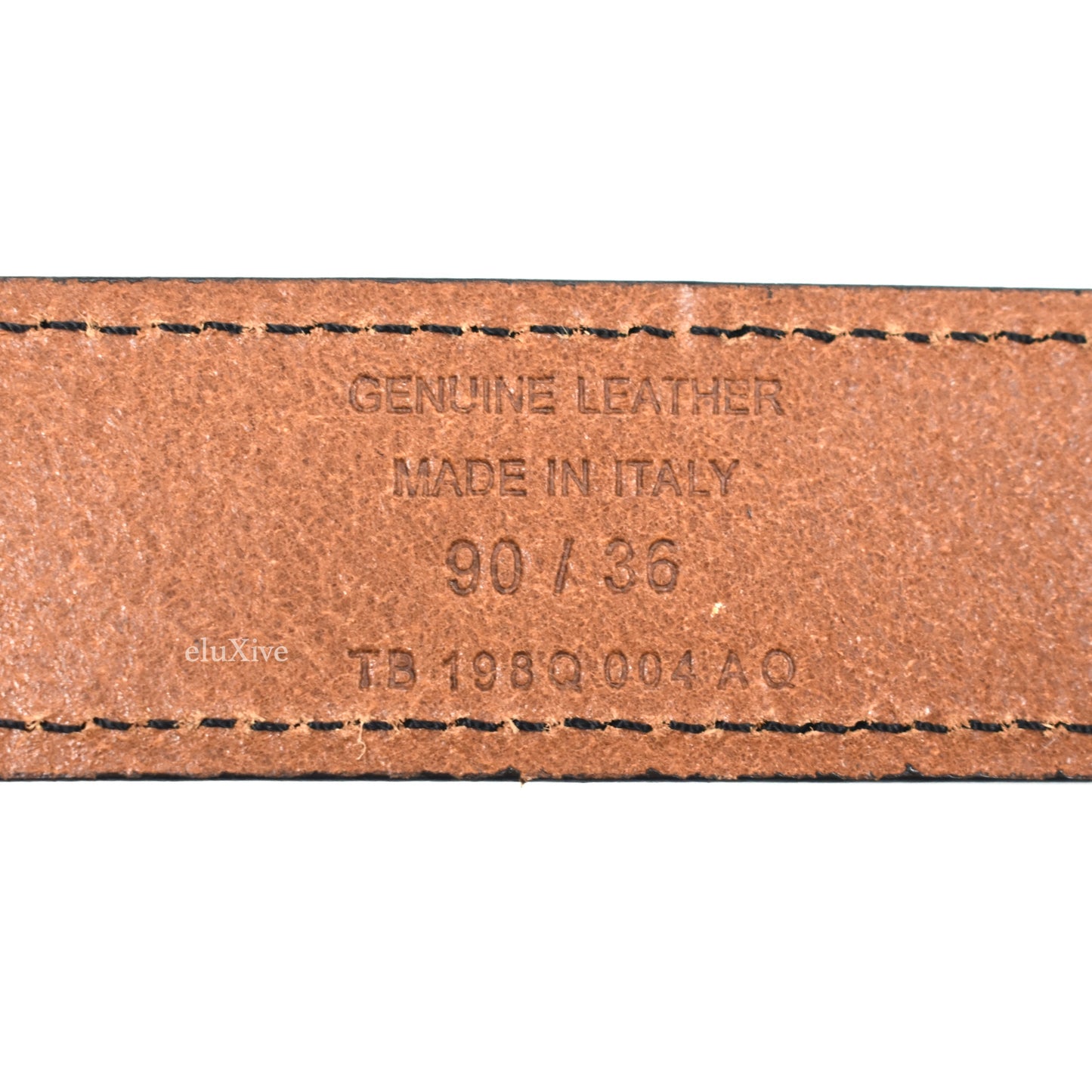 Tom Ford - Brown Vintage Leather Belt