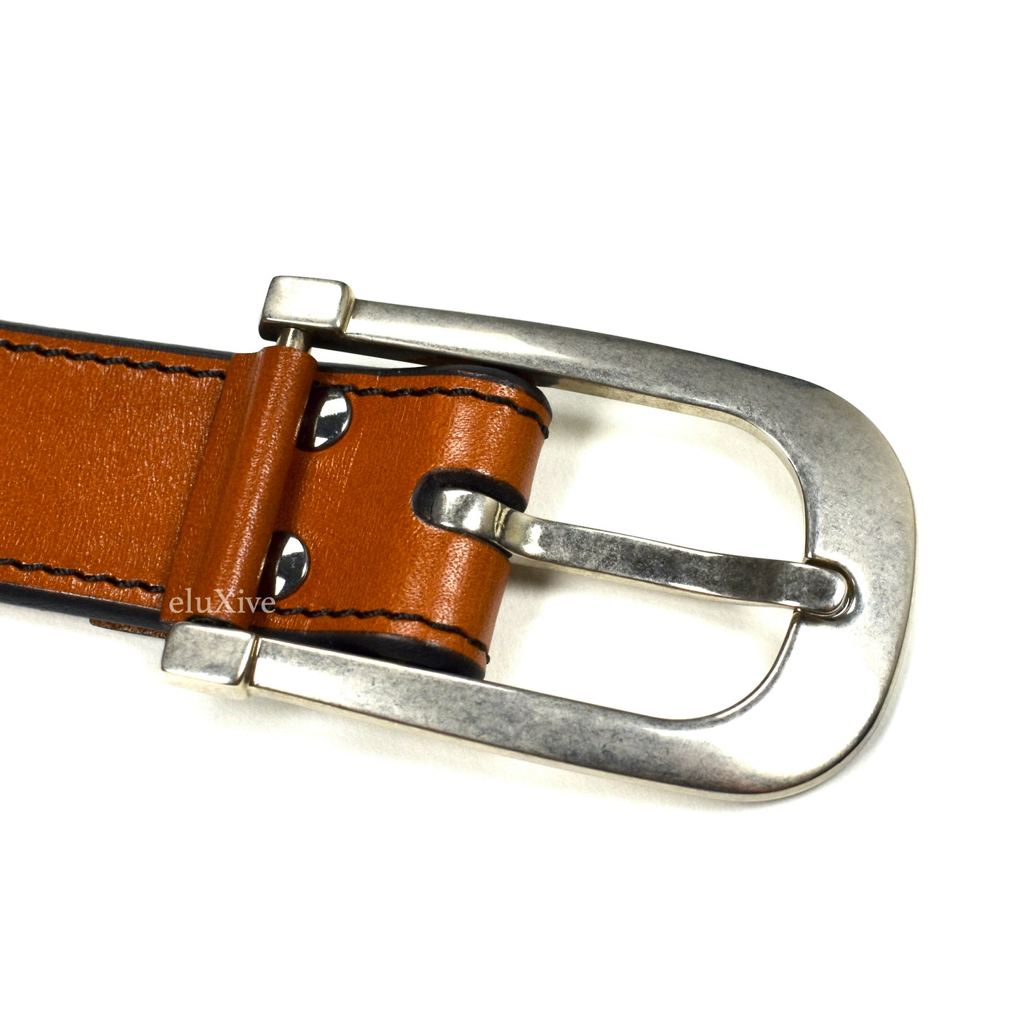 Tom Ford - Brown Vintage Leather Belt