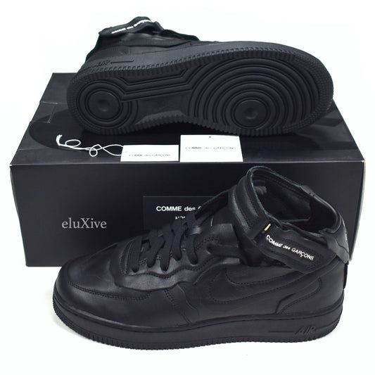 Comme des Garcons x Nike - Air Force 1 Mid CDG (Black)