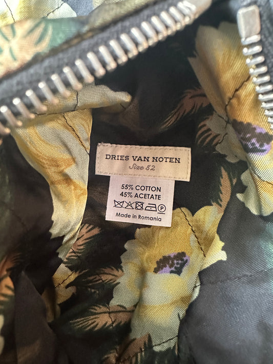 Dries Van Noten - Quilted Floral Print Reversible Bomber Jacket