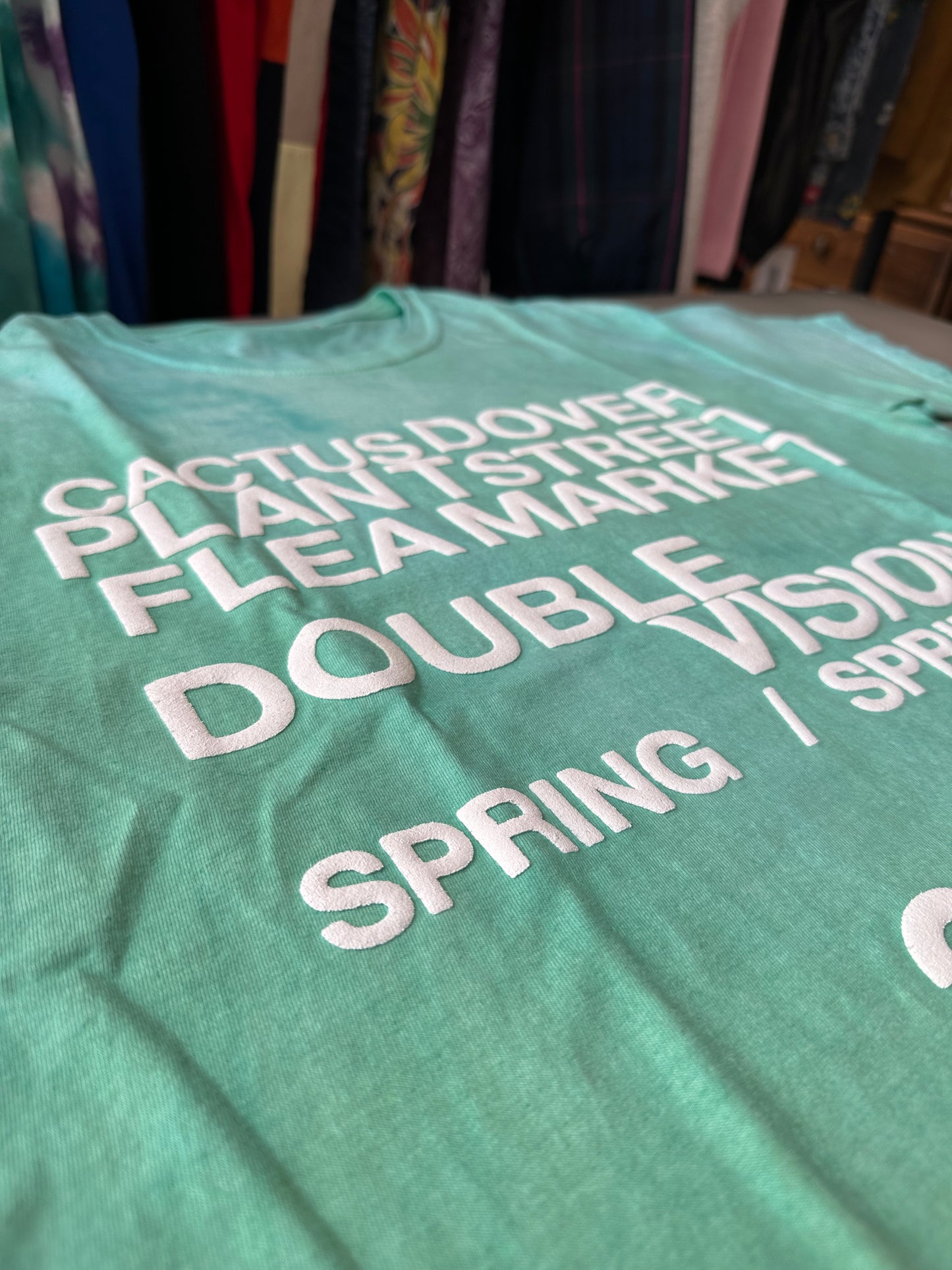 Cactus Plant Flea Market x DSM - Green Double Vision T-Shirt