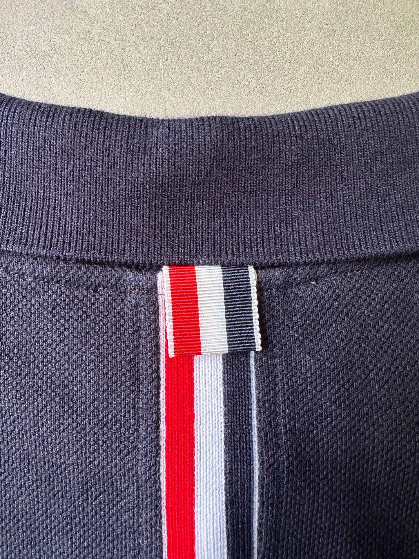 Thom Browne - Navy Pique Polo Dress