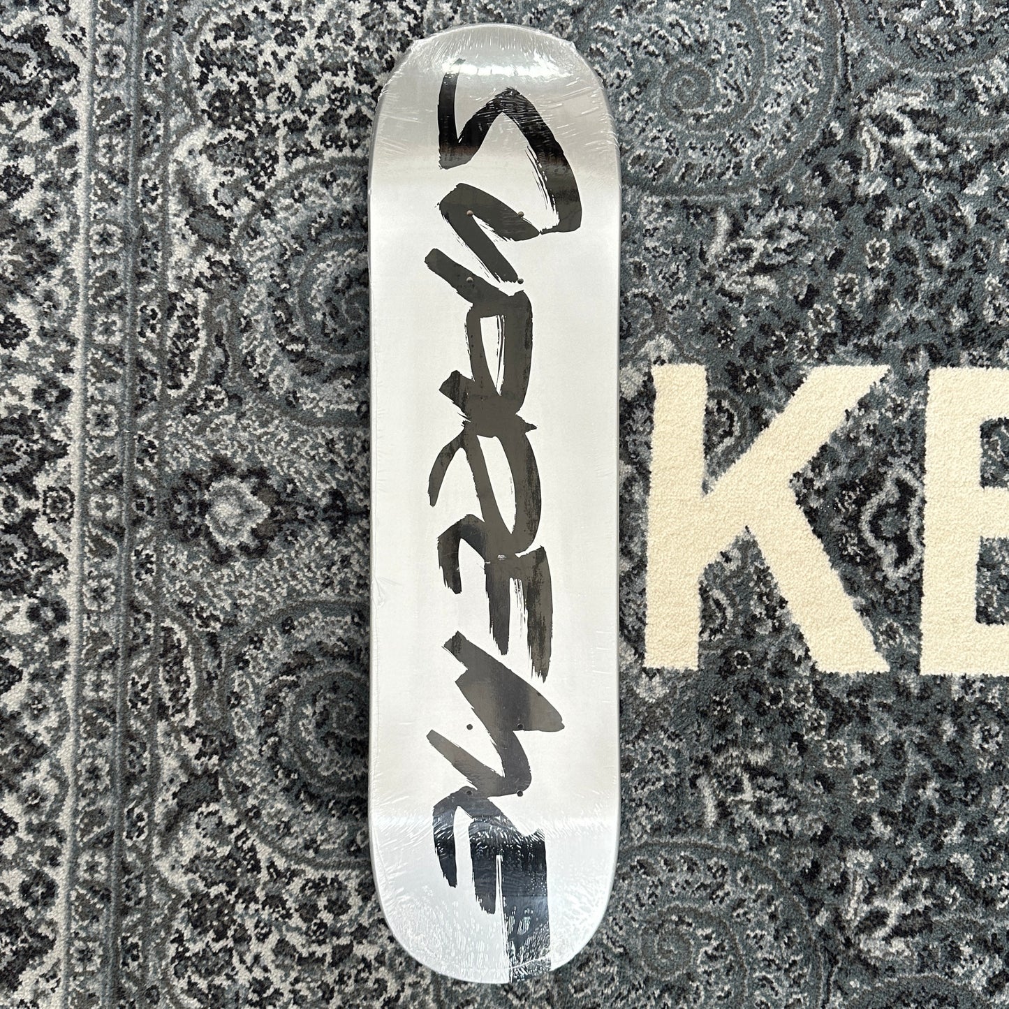 Supreme x Futura - Silver Logo Skateboard Deck