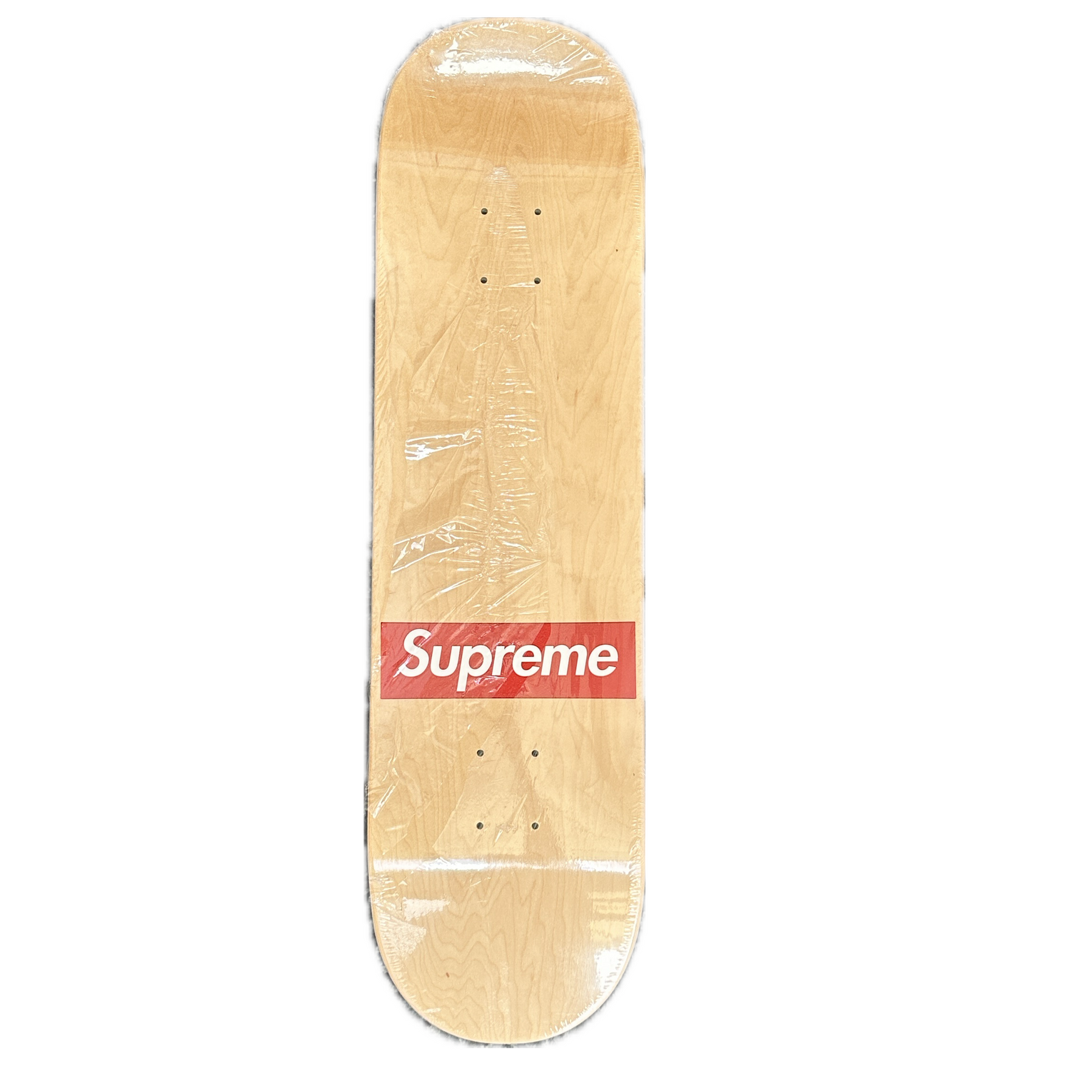 Supreme - Routed Box Logo Skateboard Deck (Natural) – eluXive Supreme - Routed Box Logo Skateboard Deck (Natural) – eluXive