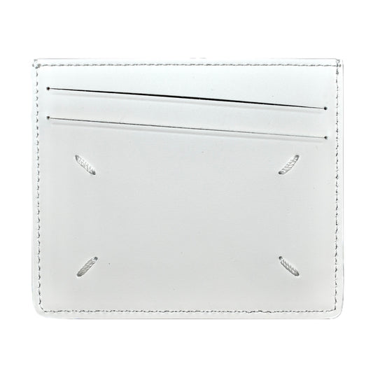 Maison Margiela - Eggshell White Leather Card Holder