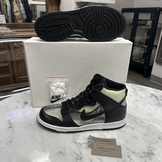 Comme des Garcons x Nike - Dunk Hi Retro CDG (Black/Clear)