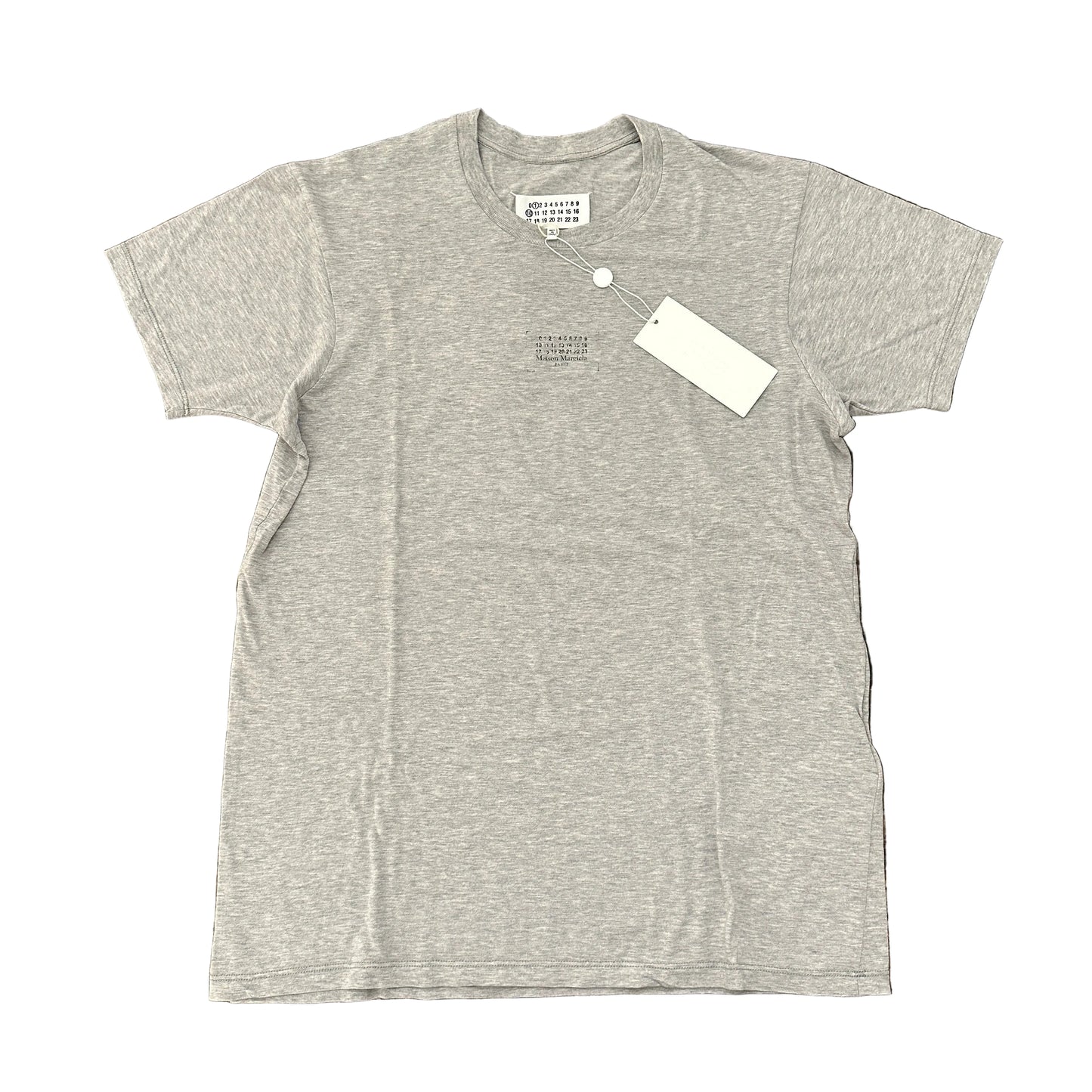 Maison Margiela - Gray Numeric Logo T-Shirt