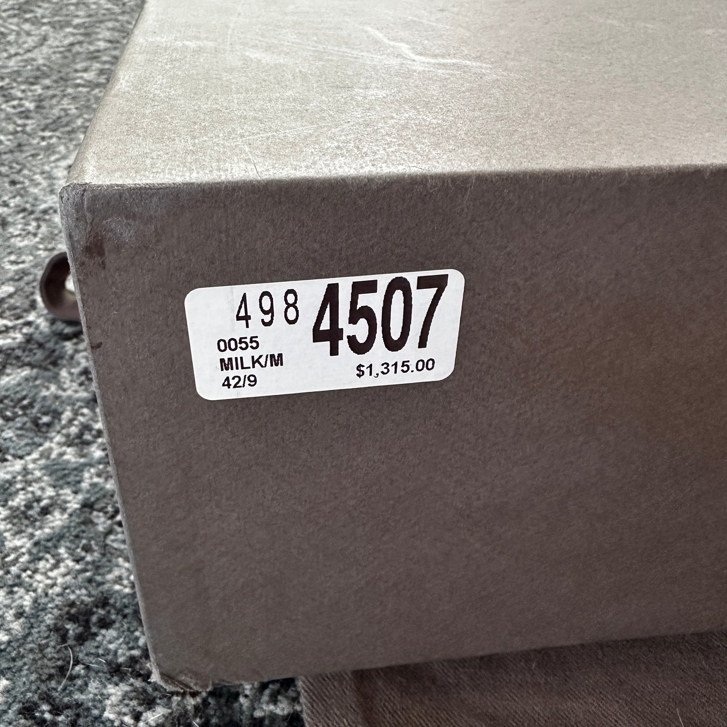 Rick Owens - Mega Geobasket Sneakers (Milk)