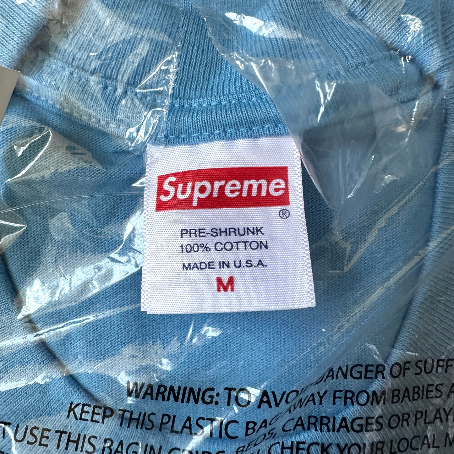 Supreme - Futura Box Logo T-Shirt (Bright Blue)