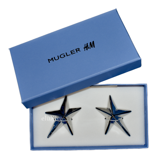 Mugler x H&M - Silver Star Earrings (Large)