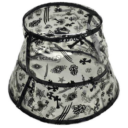 Chrome Hearts - NYFW Exclusive Allover Logo Clear Bucket Hat