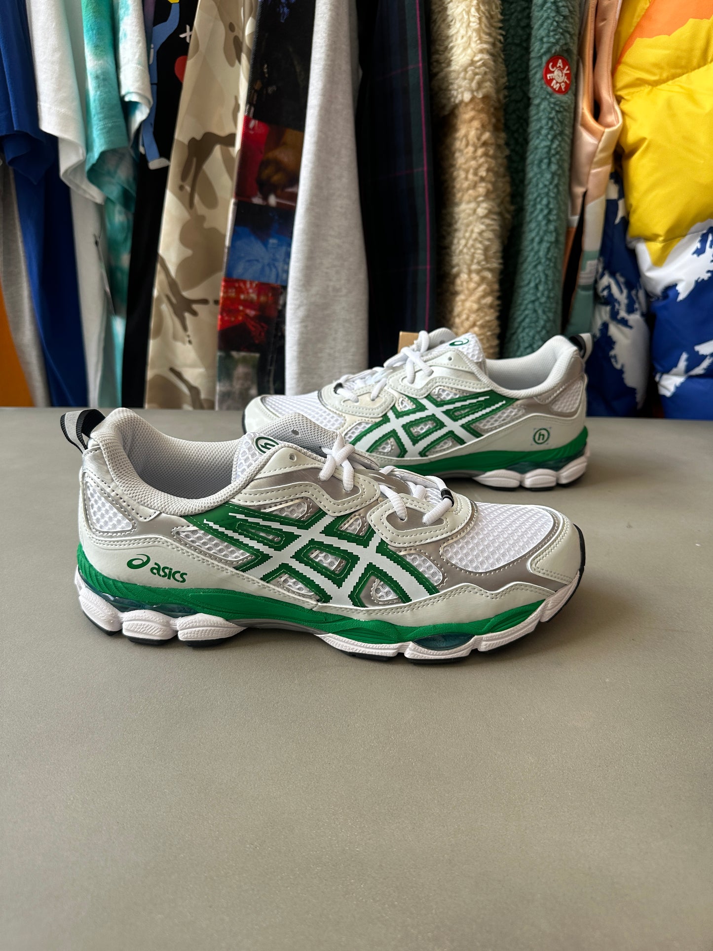 Asics x Hidden NY - Gel NYC Sneakers (White / Green)