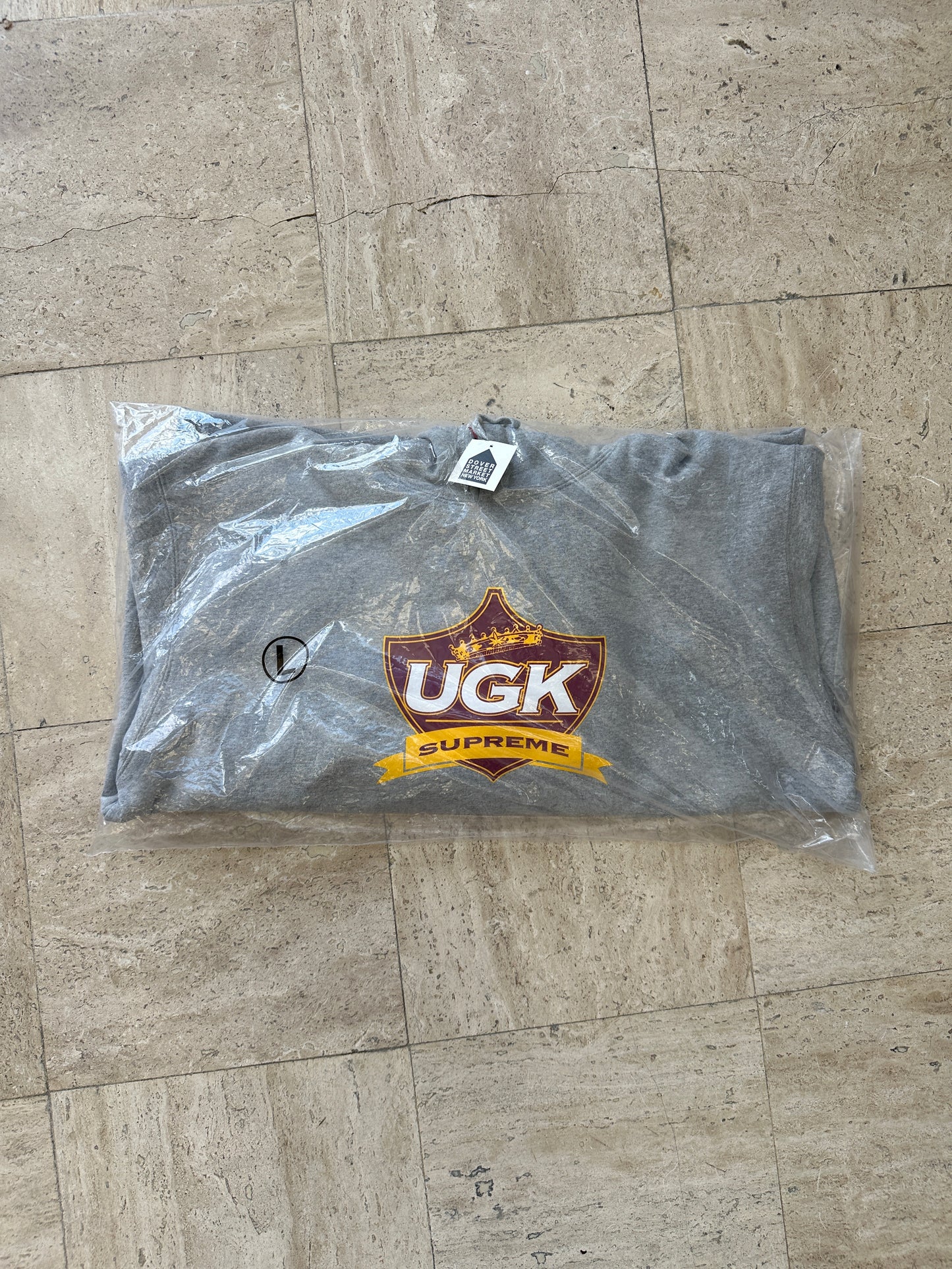 Supreme x UGK - Ridin' Dirty Hoodie (Gray)