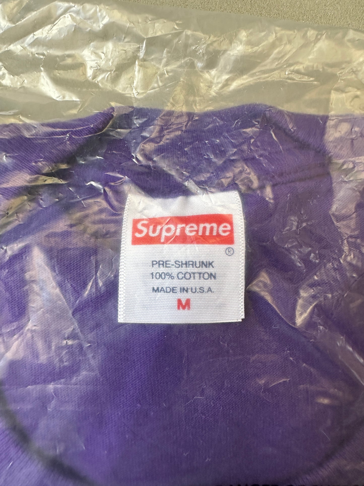 Supreme x UGK - Super Tight T-Shirt (Purple)