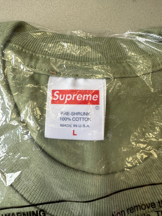 Supreme - Classic Logo T-Shirt (Light Olive)