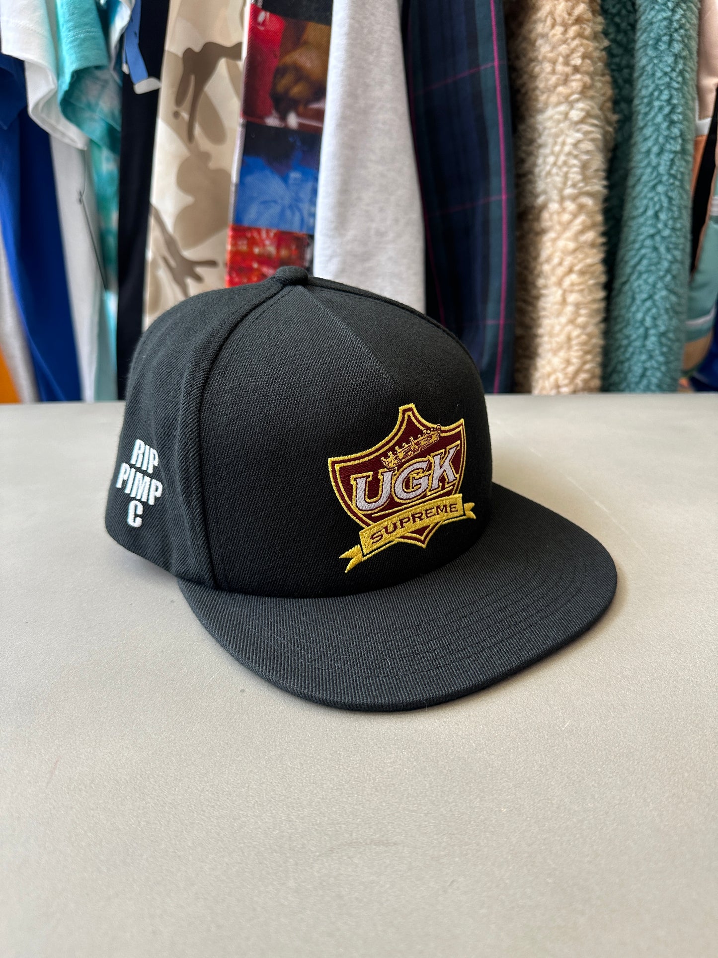 Supreme x UGK - RIP Pimp C Hat (Black)