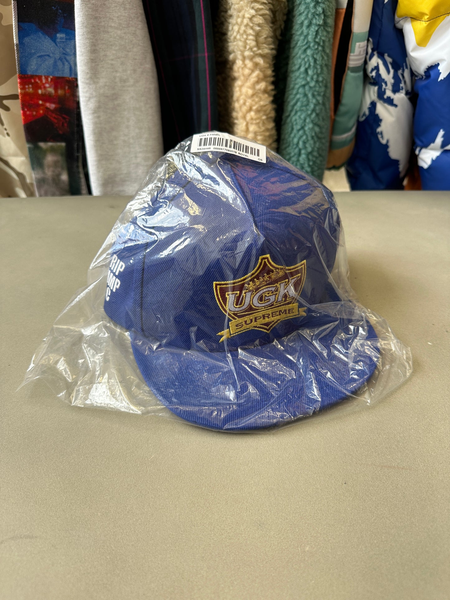 Supreme x UGK - RIP Pimp C Hat (Blue)