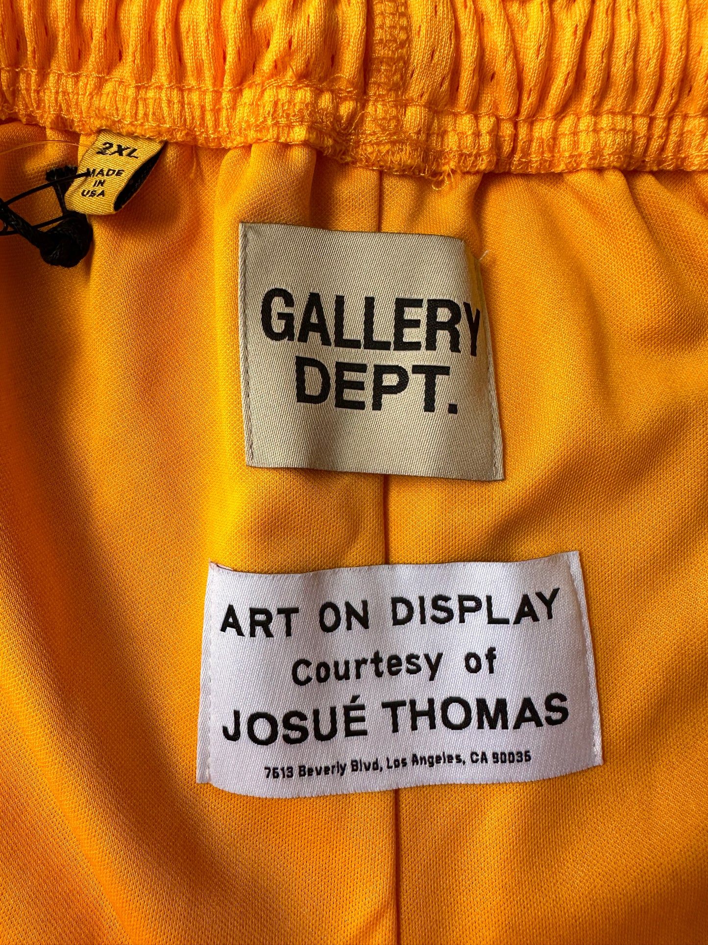 Gallery Dept. - Yellow Venice Basketball Shorts