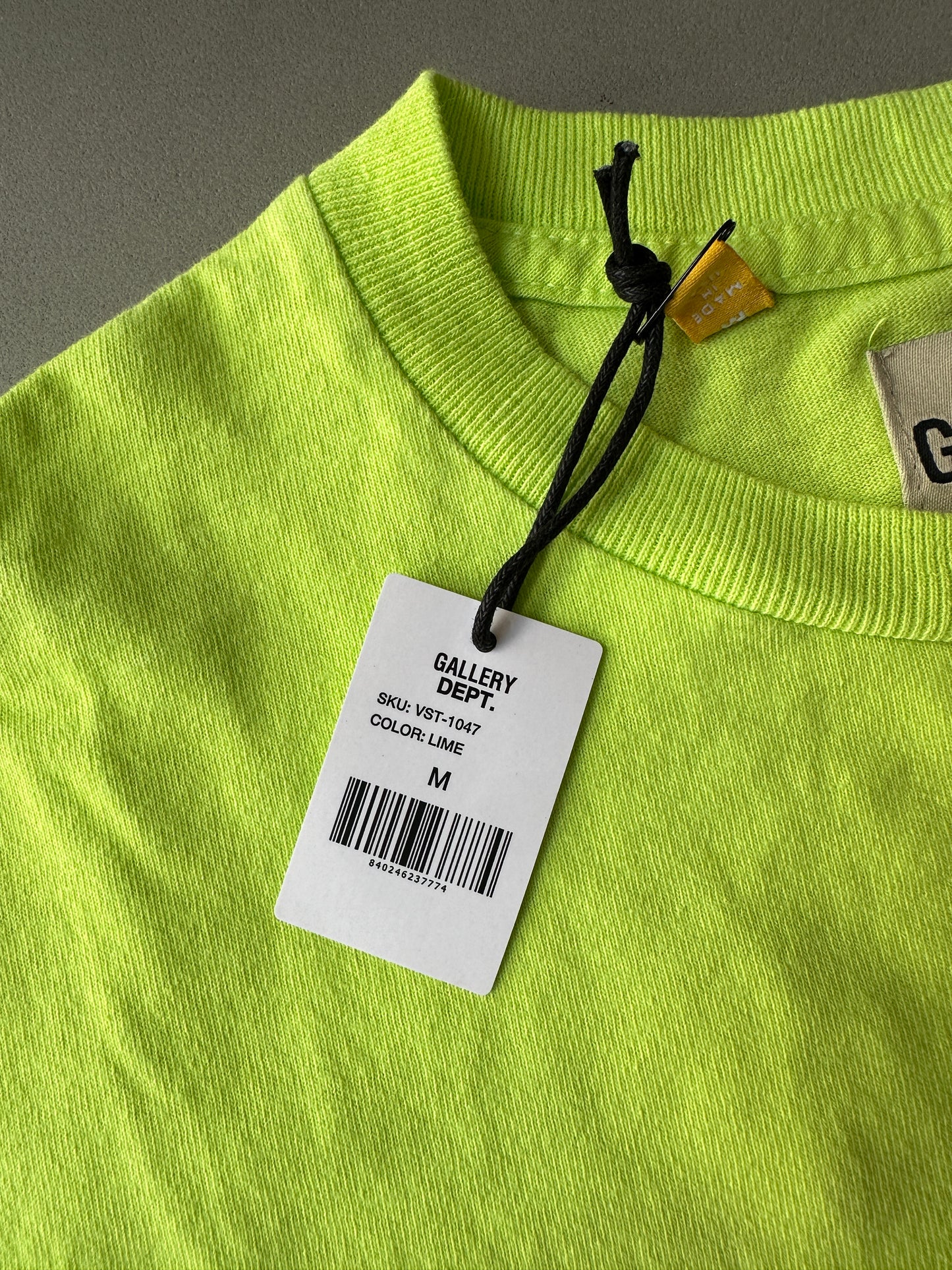 Gallery Dept. - Bright Green Souvenir Logo T-Shirt