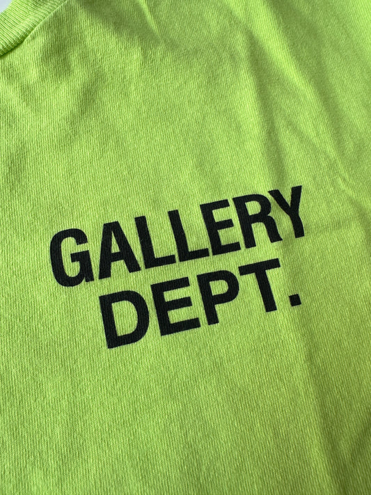 Gallery Dept. - Bright Green Souvenir Logo T-Shirt