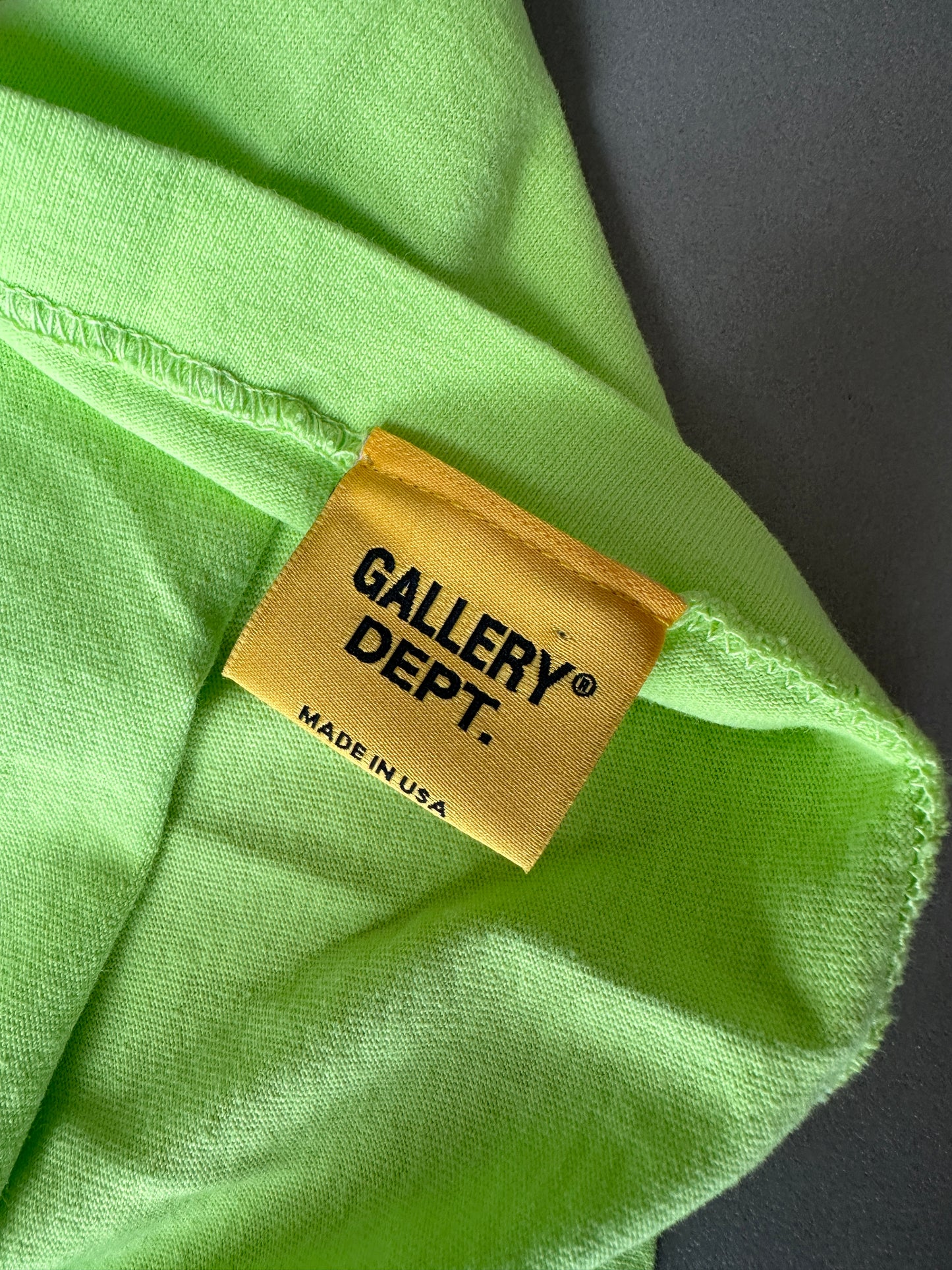 Gallery Dept. - Bright Green Souvenir Logo T-Shirt