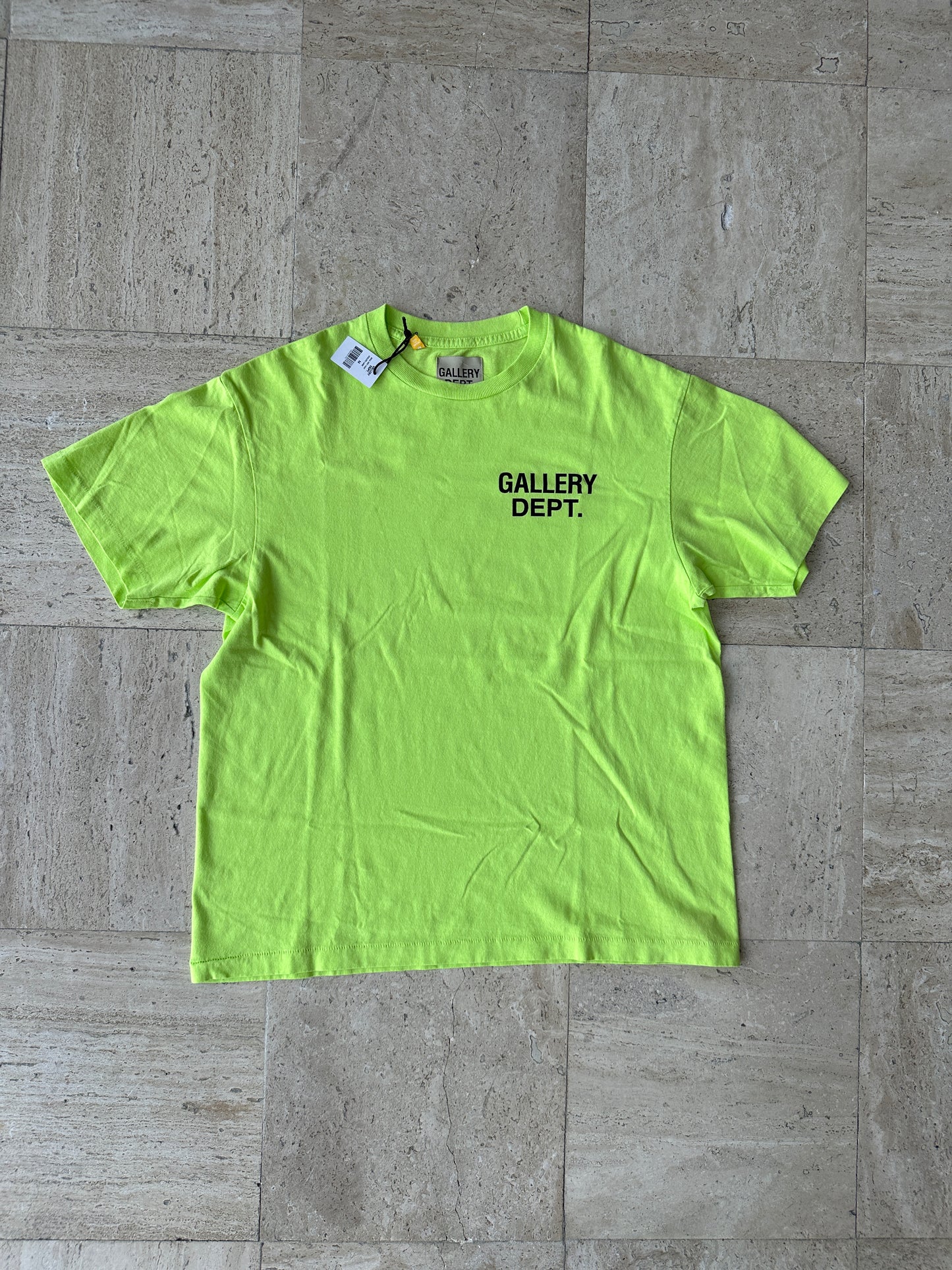 Gallery Dept. - Bright Green Souvenir Logo T-Shirt