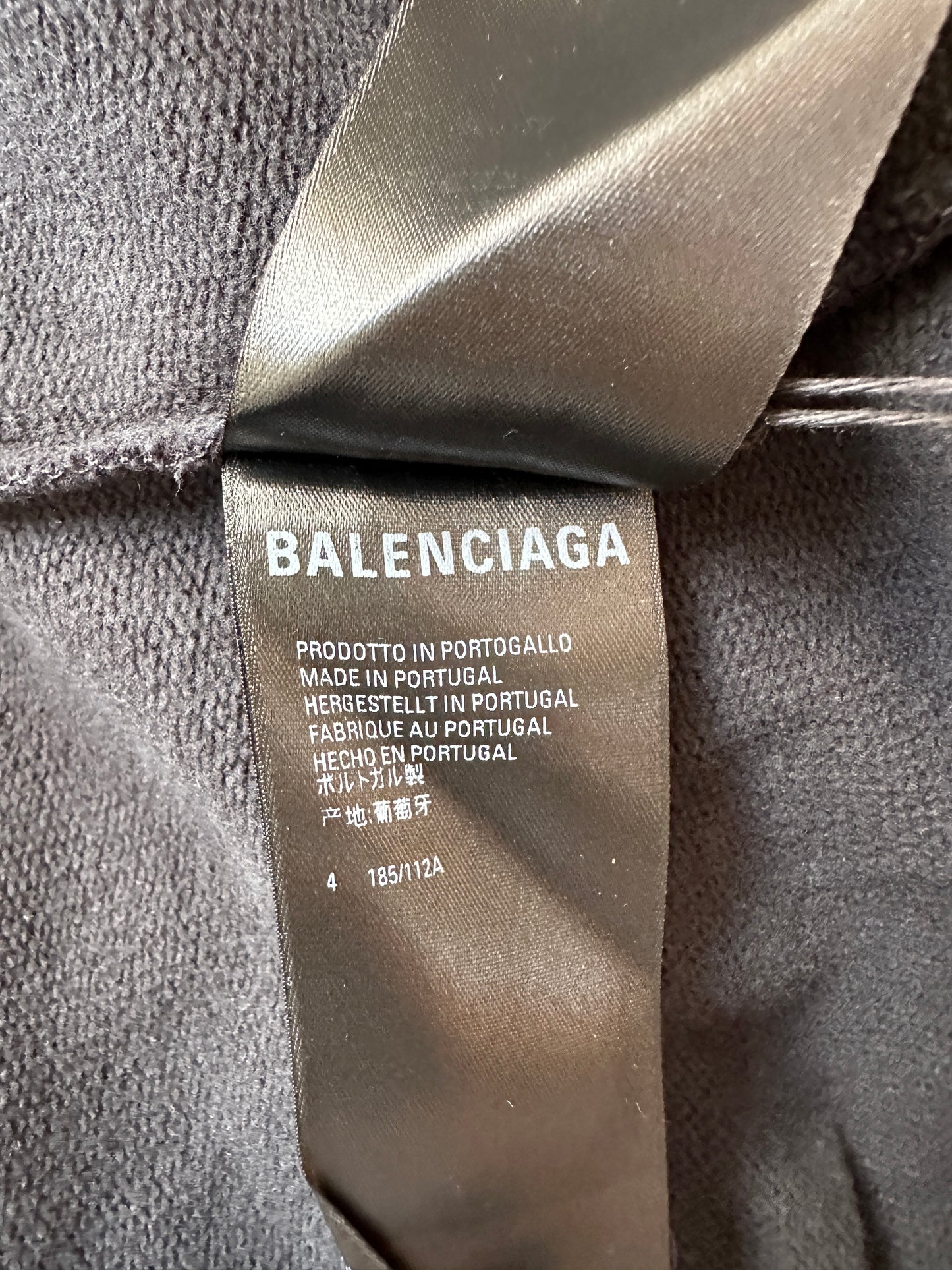 Balenciaga - Black Simpsons Print Hoodie