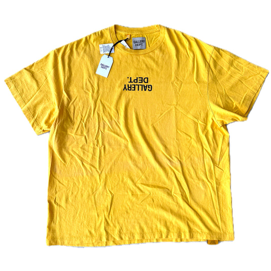Gallery Dept. - Yellow Fucked Up Logo T-Shirt