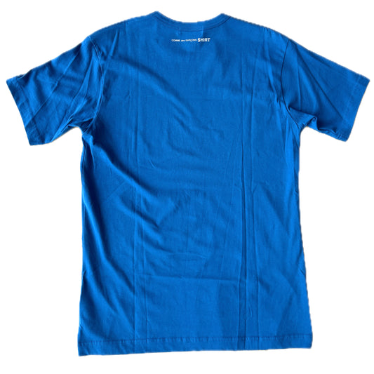 Comme des Garcons - Blue Back Logo T-Shirt