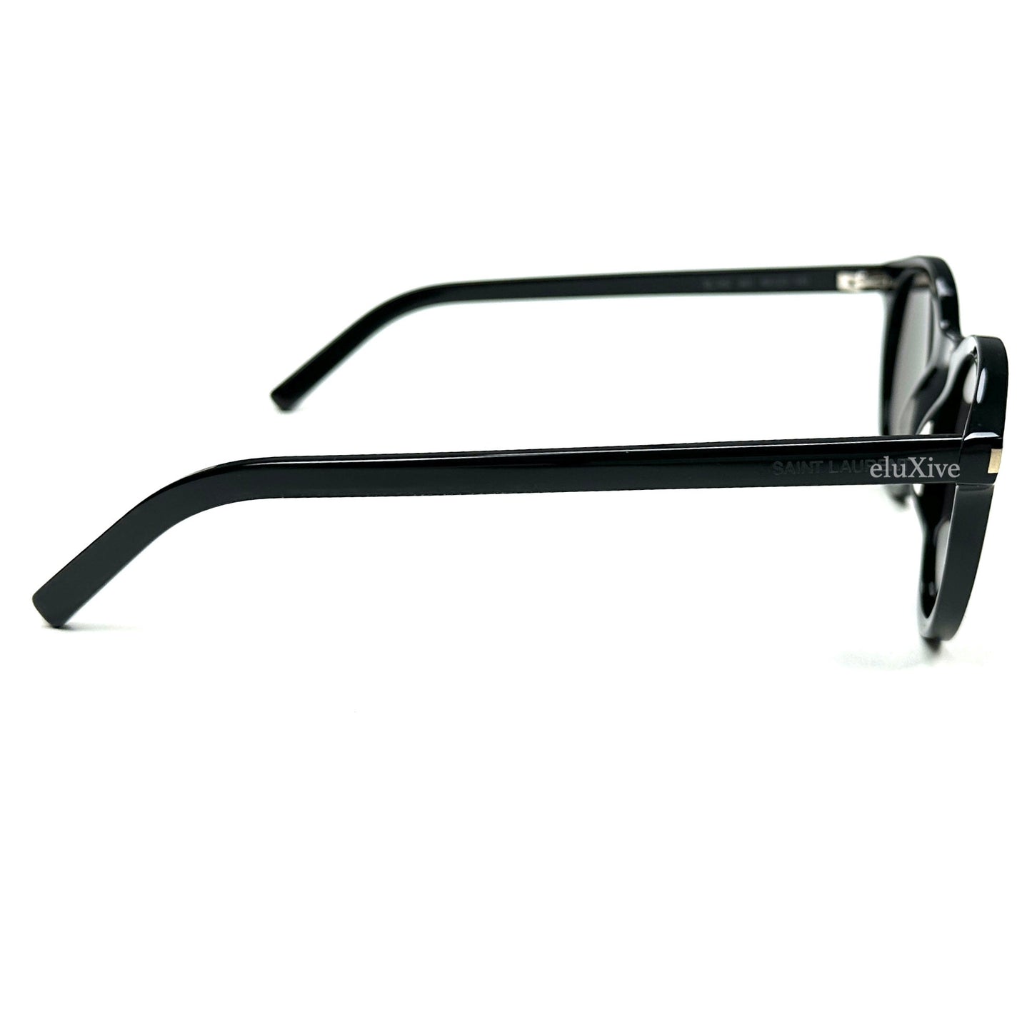 Saint Laurent  - SL342 Black Classic Round Sunglasses