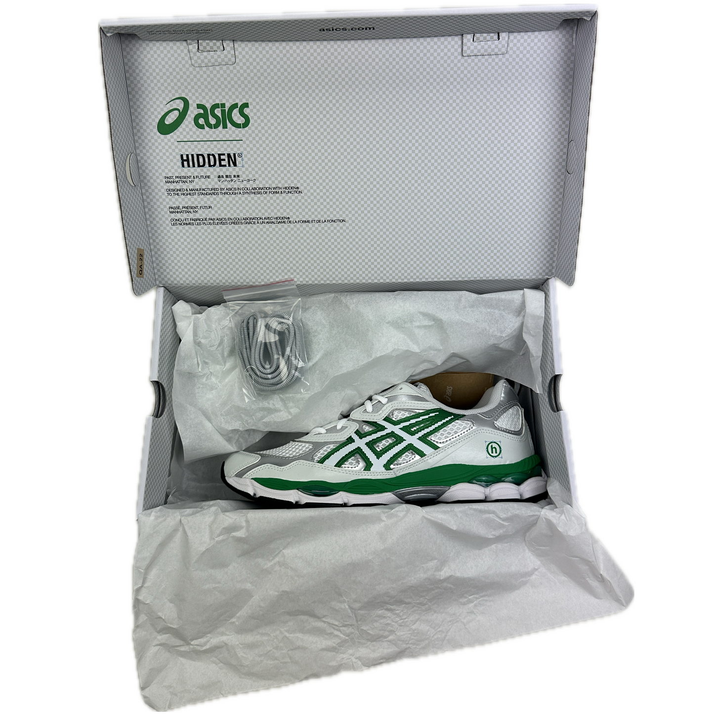 Asics x Hidden NY - Gel NYC Sneakers (White / Green)