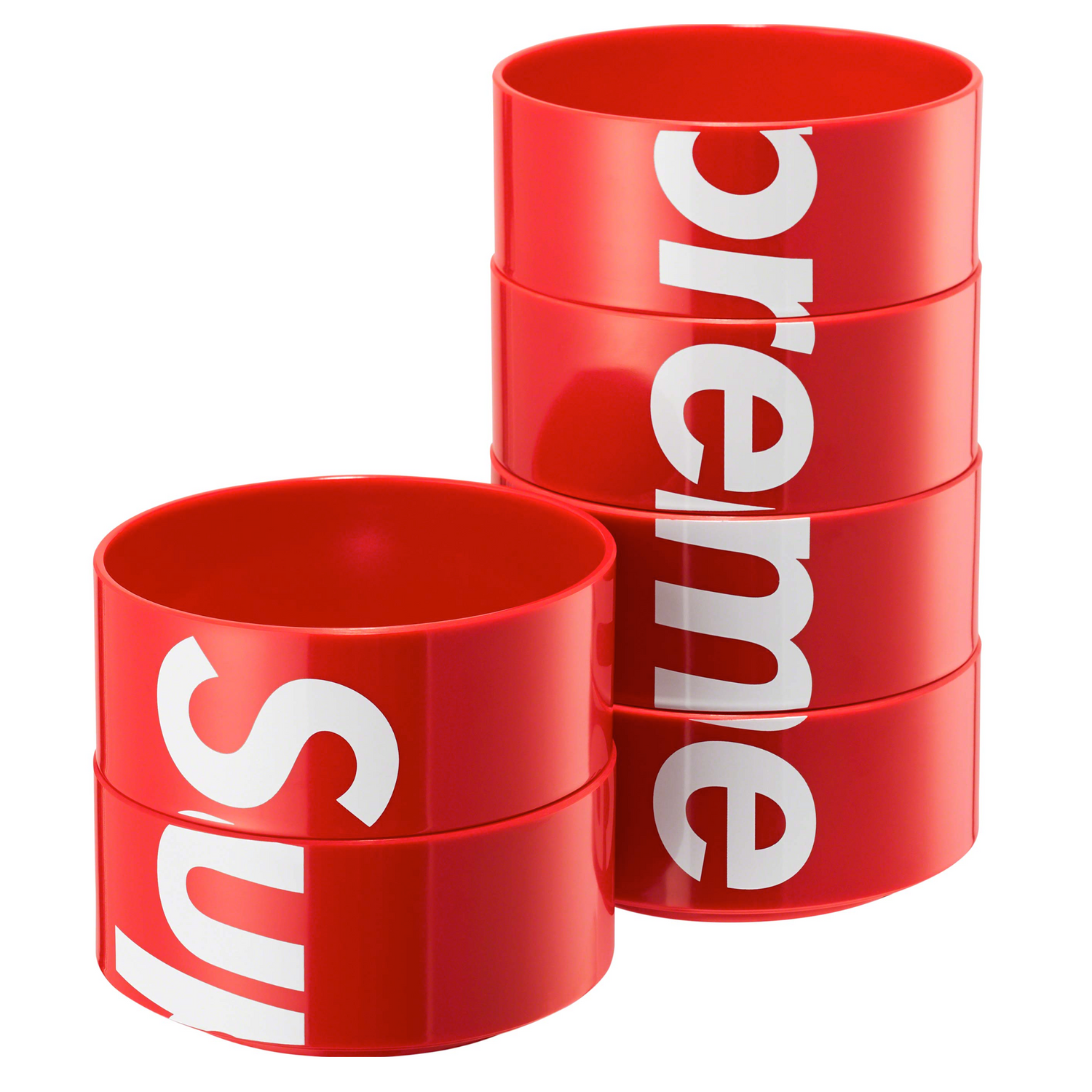Supreme x Heller - Red Box Logo Bowls (Set of 6) – eluXive