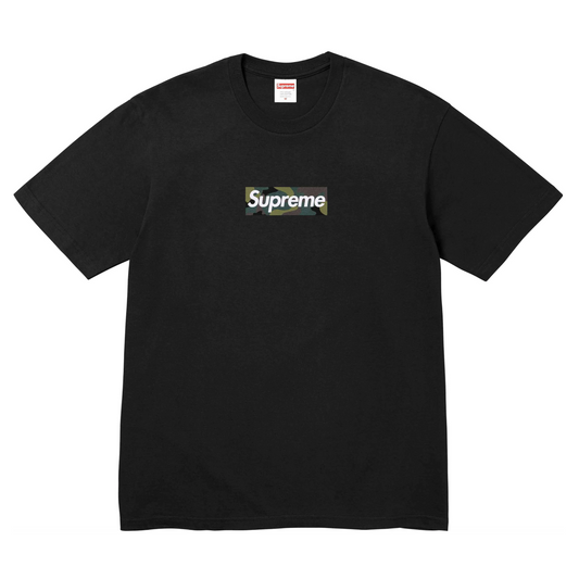 Supreme - Black Camo Box Logo T-Shirt (FW23)