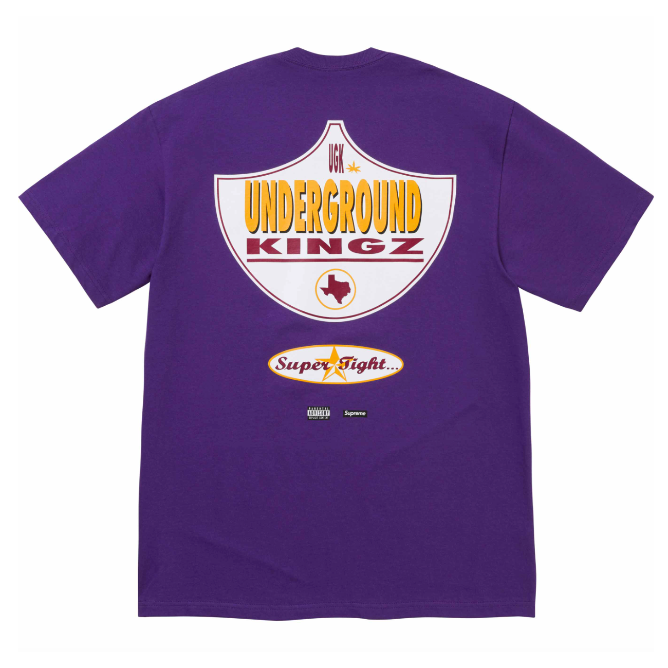 Supreme x UGK - Super Tight T-Shirt (Purple)