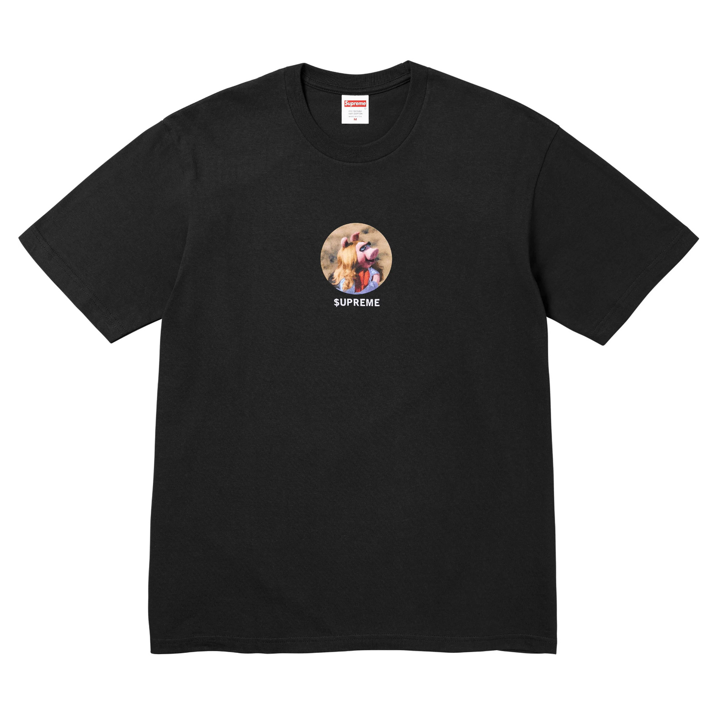 Supreme x The Muppets - Miss Piggy Photo T-Shirt (Black)