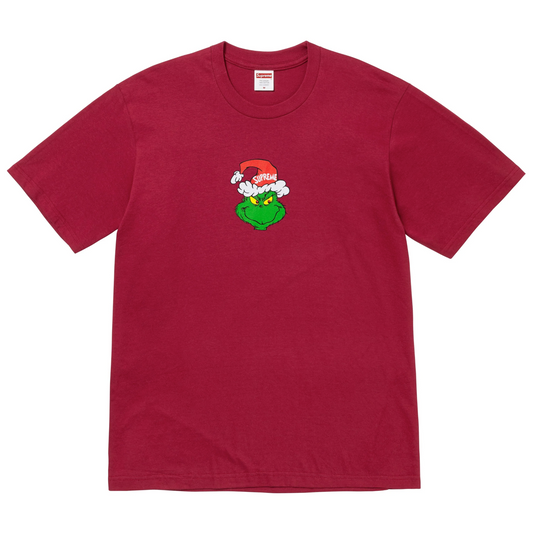 Supreme - Grinch T-Shirt (Cardinal Red)