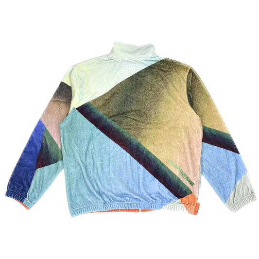 Supreme - Gradient Print Velour Track Jacket