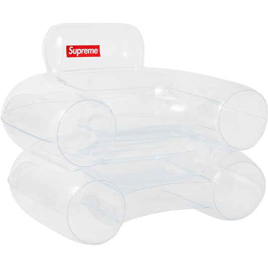 Supreme - Transparent Box Logo Inflatable Chair