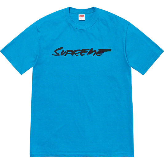 Supreme - Futura Logo T-Shirt (Bright Blue)
