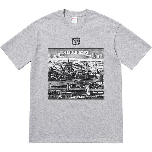 Supreme - Gray Fiorenza Suprema T-Shirt (SS18)