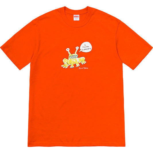 Supreme x Daniel Johnston - Orange Frog Logo T-Shirt