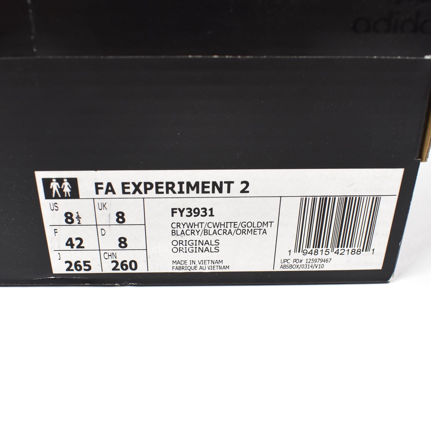 Adidas x Fucking Awesome - FA Experiment 2 (White)