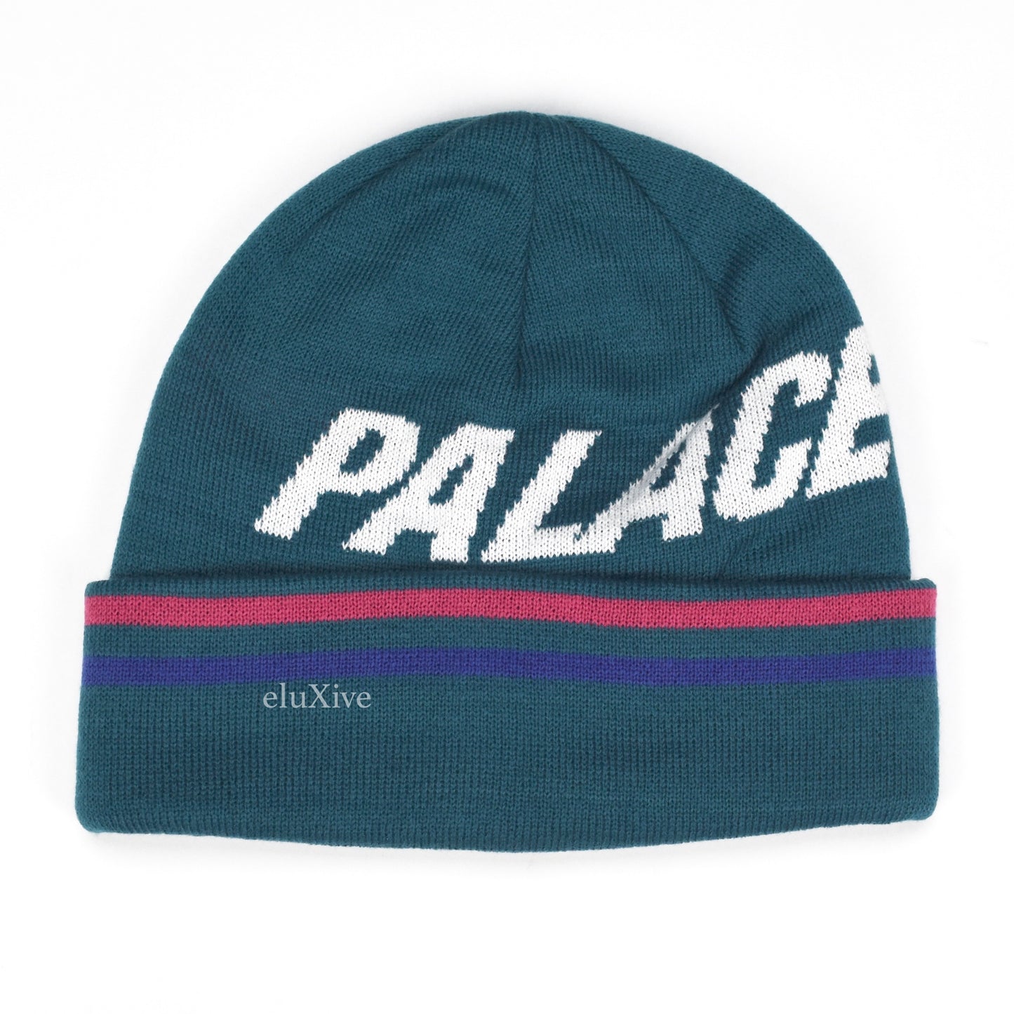 Palace - Ferghouse Logo Knit Beanie (Teal)