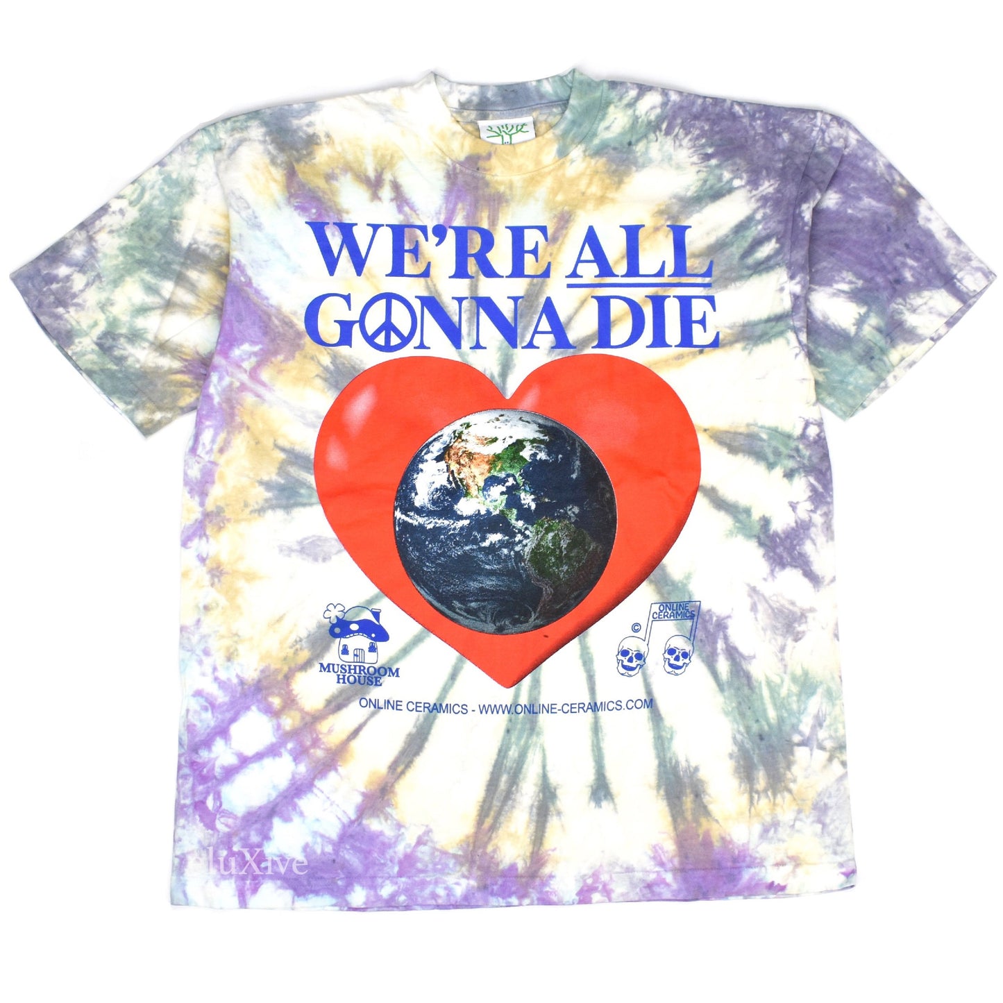 Online Ceramics - We're All Gonna Die Tie-Dye T-Shirt