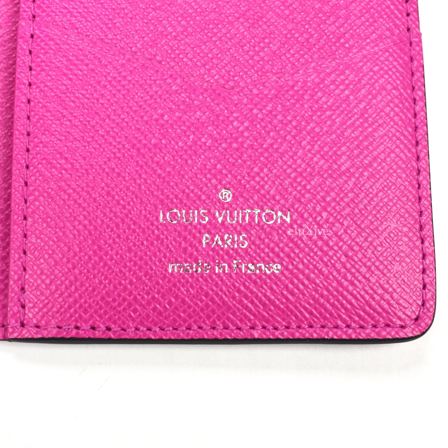 Louis Vuitton Pocket Organizer De Poch Monogram Pastel Colors Virgil Abloh  CT425